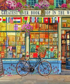 The Bookshop Paint By Numbers