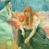 Two Girls By Berthe Morisot Paint By Numbers