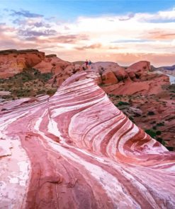 Valley Of Fire State Park Paint By Numbers