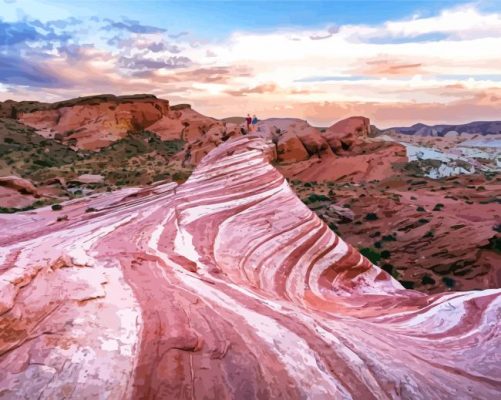 Valley Of Fire State Park Paint By Numbers