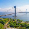 Verrazzano Narrows Bridge View Paint By Numbers