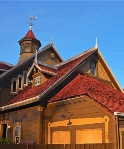 Winchester Mystery House Santa Clara Paint By Numbers