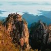 Yellow Mountain Huangshan China Paint By Numbers