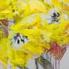 Yellow Flower Abstract Paint By Numbers