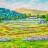 Yorkshire Dales Landscape Art Paint By Numbers