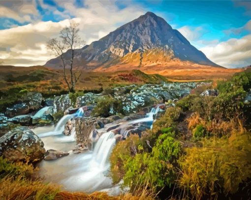 Aesthetic Etive Mor Paint By Numbers