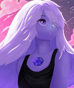 Amethyst Girl Paint By Numbers