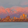 Anchorage Skyline One Paint By Numbers