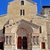 Arles Cathedral Building Paint By Numbers