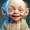 Baby Gollum Paint By Numbers