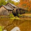 Blue Ridge Mountains Autumn Paint By Numbers