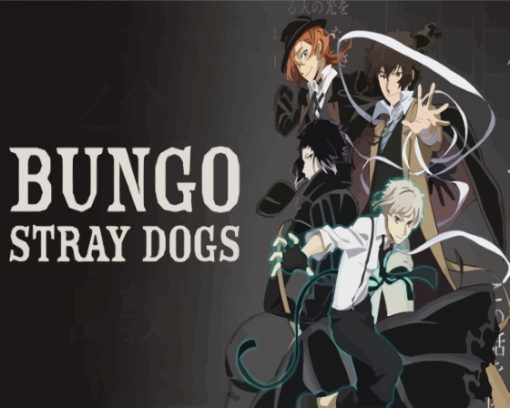 Bungo Stray Dog Anime Paint By Numbers