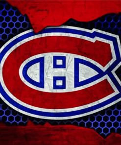 Canadien Montreal Logo Paint By Numbers