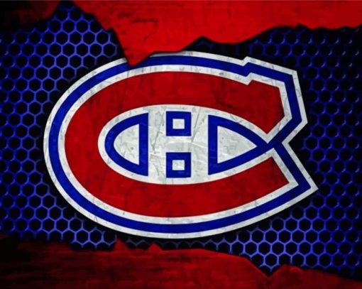 Canadien Montreal Logo Paint By Numbers