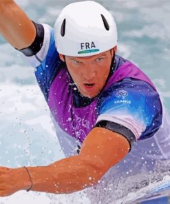 Canoe Slalom Paint By Numbers