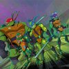 Cartoon Teenage Mutant Ninja Turtle Paint By Numbers