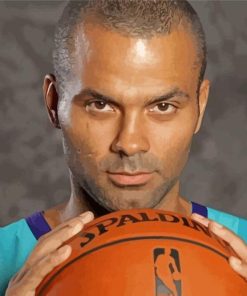 Cool Tony Parker Paint By Numbers