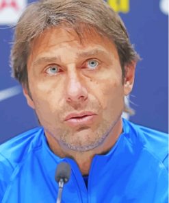 Footballer Antonio Conte Paint By Numbers