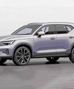 Grey Volvo Xc40 Car Paint By Numbers