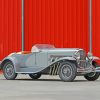 Grey Duesenberg Paint By Numbers