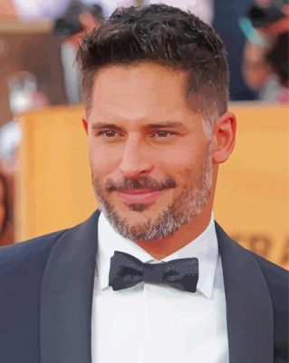 Handsome Joe Manganiello Paint By Numbers