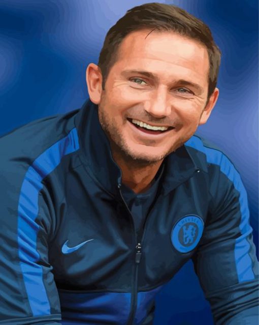 Happy Frank Lampard Paint By Numbers