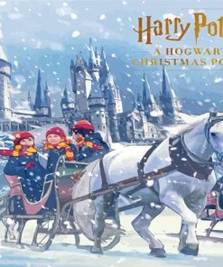 Harry Potter A Hogwarts Christmas Paint By Numbers