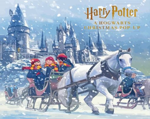 Harry Potter A Hogwarts Christmas Paint By Numbers