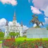 Jackson Square New Orleans Paint By Numbers