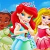 Little Princesses Paint By Numbers