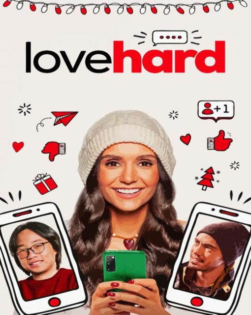 Love Hard Poster Paint By Numbers