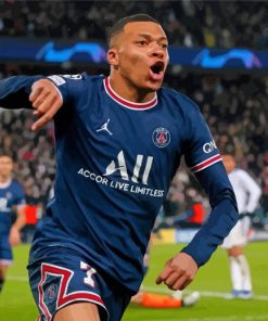 Mbappé Paris St Germain Paint By Numbers