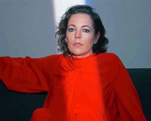 Olivia Colman Actress Paint By Numbers