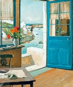 Raymond Wintz The Blue Door Paint By Numbers