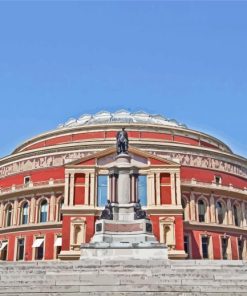 Royal Albert Hall Building Paint By Numbers