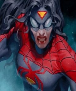 Spider Woman Paint By Numbers