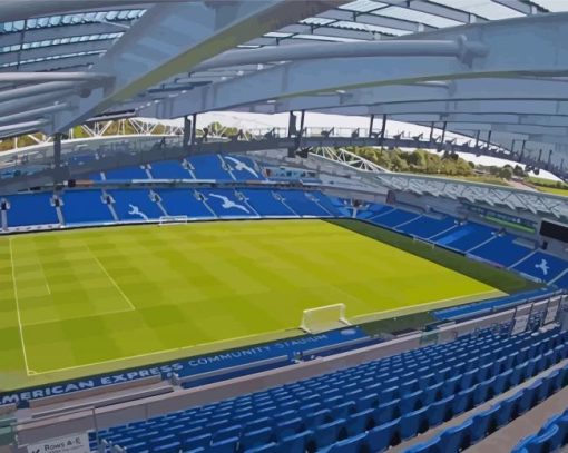 The Amex Stadium Paint By Numbers