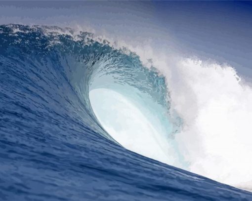 The Wedge Wave Paint By Numbers