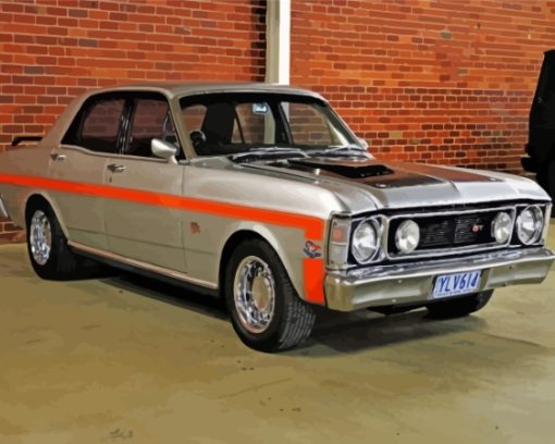 1969 Ford Xw Falcon Car Paint By Numbers