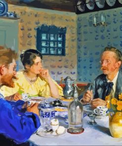 A luncheon By Peder Severin Paint By Numbers