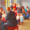 A Vaccination Anna Ancher Paint By Numbers