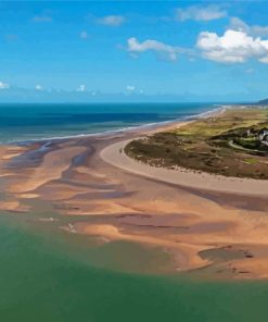 Aberdovey Beach Paint By Numbers