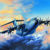 Airbus A400M Atlas Aircraft Paint By Numbers