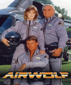 Airwolf Paint By Numbers