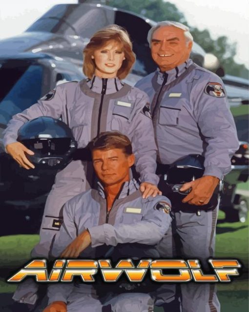 Airwolf Paint By Numbers