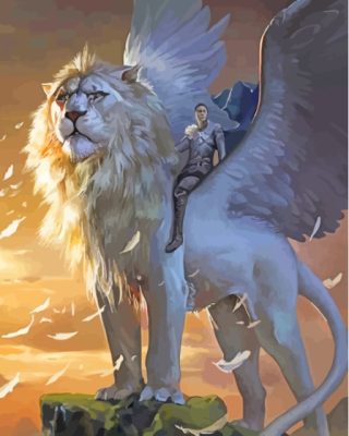 Angel Lion Paint By Numbers