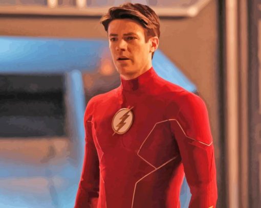 Barry Allen Hero Paint By Numbers