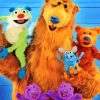 Bear In The Big Blue House Characters Paint By Numbers