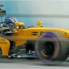 Black And Yellow F1 Paint By Numbers