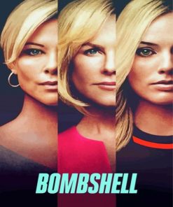 Bombshell Drama Movie Poster Paint By Numbers